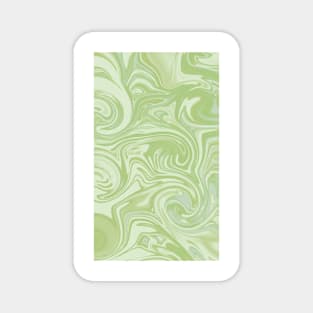 Pale green holographic Magnet