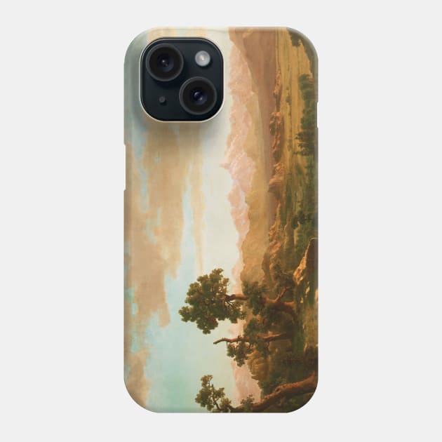 Wind River Country by Albert Bierstadt Phone Case by Classic Art Stall