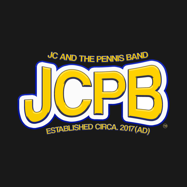 JCPB Letters Design - Blue and Yellow by JC and the Pennis Band