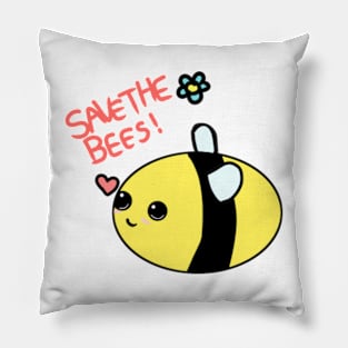 Save the Bees! Pillow