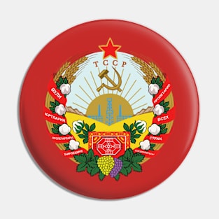 Turkmen SSR Pin