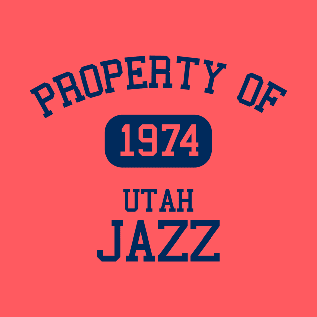 Property of Utah Jazz by Funnyteesforme