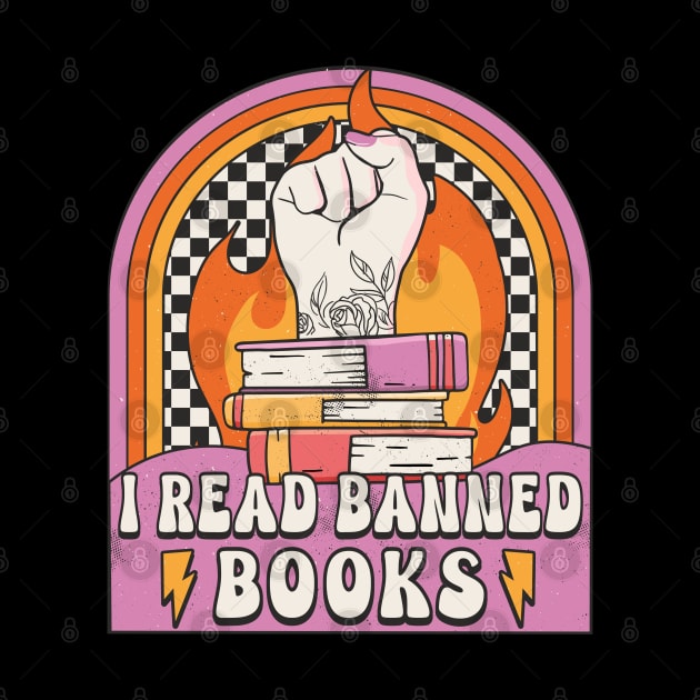 I Read Banned Books Book Lover by FloraLi