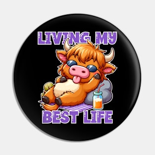 Living my best life Pin