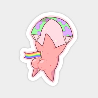 patrick star butt pride Magnet