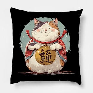 lucky cat Pillow