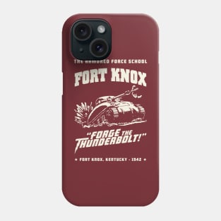 Fort Knox Tank School Phone Case