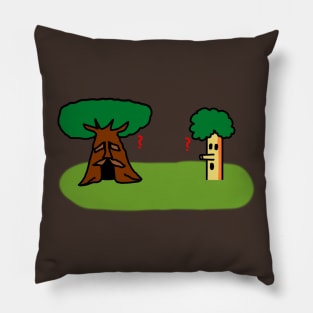 Gaming Trees Pillow