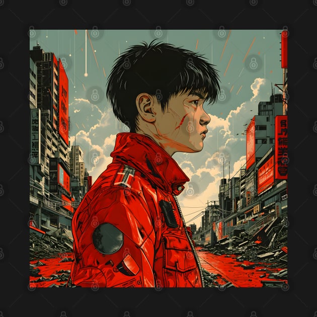 Akira Unleashed: Cyberpunk Masterpiece, Psychic Power Saga, and Fan Art Fusion by insaneLEDP