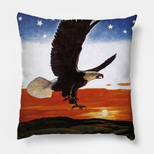 Symbol of our Country Eagle Pillow