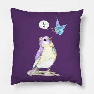 Treble Tweet Pillow