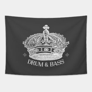 Drum and Bass Crown UK DnB Junglist Tapestry