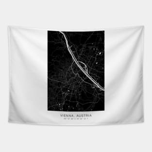 vienna maps poster minimalist Tapestry