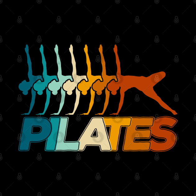 Pilates Pose - Vintage Pilates - Pilates Lover by Pilateszone