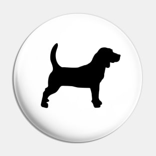 Black Beagle Pin