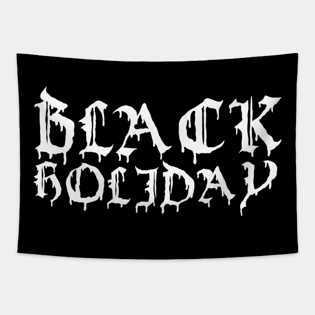 Black Holiday Tapestry by yogisnanda