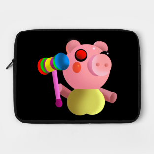 Roblox Piggy Laptop Cases Teepublic - piggy bat piggy toys roblox