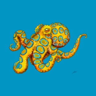 Blue-ringed octopus T-Shirt