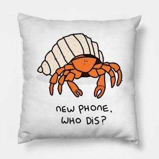 Grumpy Hermit Crab Pillow