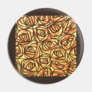 Unique Retro Pattern Pin