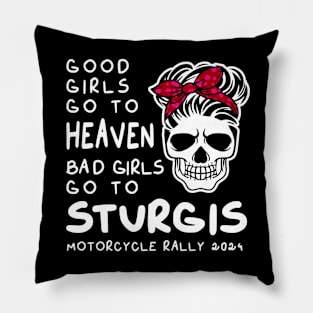 Sturgis Motorcycle rally 2024 Pillow