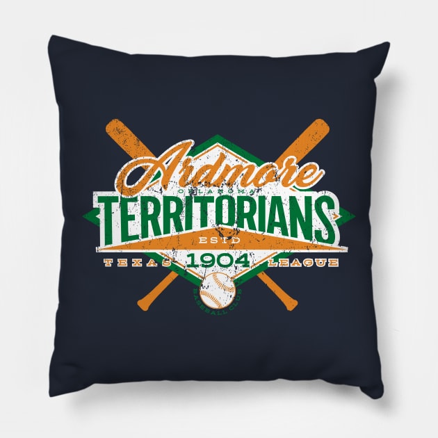 Ardmore Territorians Pillow by MindsparkCreative