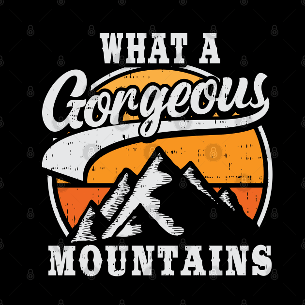 What A Gorgeous Mountain by Mako Design 