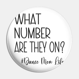 What Number Are They On? #dancemomlife Pin