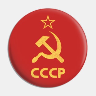 CCCP ///////// Soviet Vintage Style Design Pin