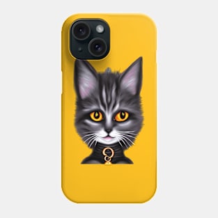 Black Cat Witch Phone Case