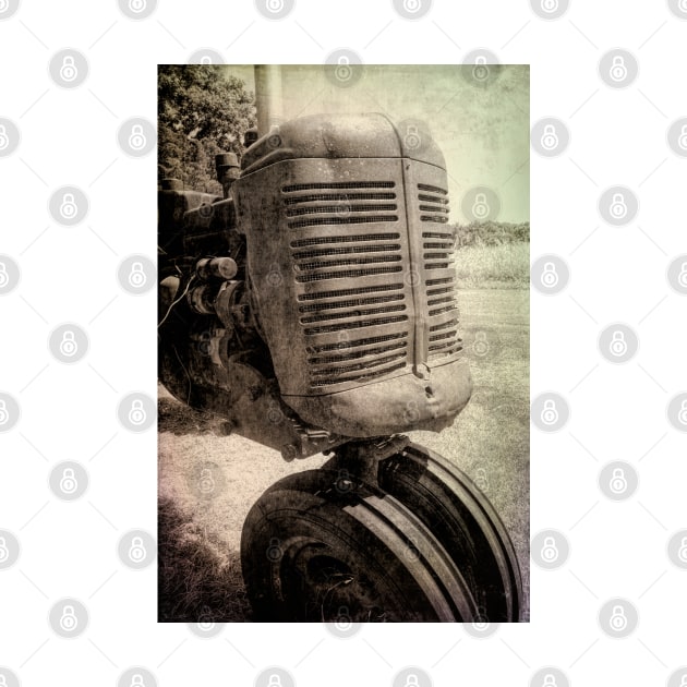 Vintage Tractor Detail photograph by art64