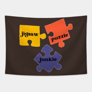 Jigsaw Puzzle Junkie Tapestry