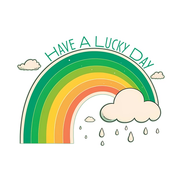 Have a Lucky Day Rainbow by TheJadeCat