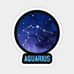 Aquarius constellation Magnet