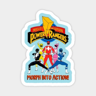 Mighty Morphin Power Rangers! Magnet