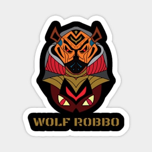 wolf robbo Magnet