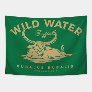 Wild Water Buffalo Tapestry