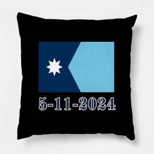 Minnesota state flag - 5 May 2024 Pillow