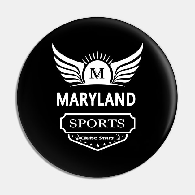 Maryland Sports Pin by Alvd Design