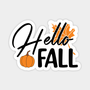 Hello Fall Magnet