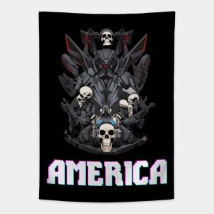 America Band Tapestry