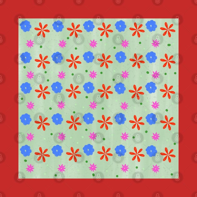 Flowery pattern by Charlotsart