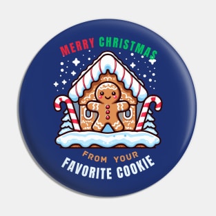 Merry Christmas from Your Favorite Cookie Pin