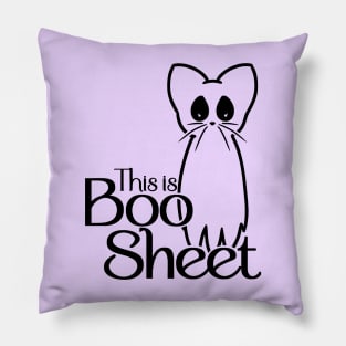 This is Boo Sheet Pillow
