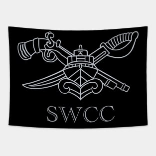 Navy SWCC Special Boat Team Design Tapestry