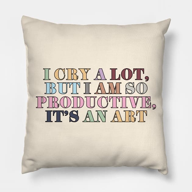 It's An Art Pillow by Likeable Design