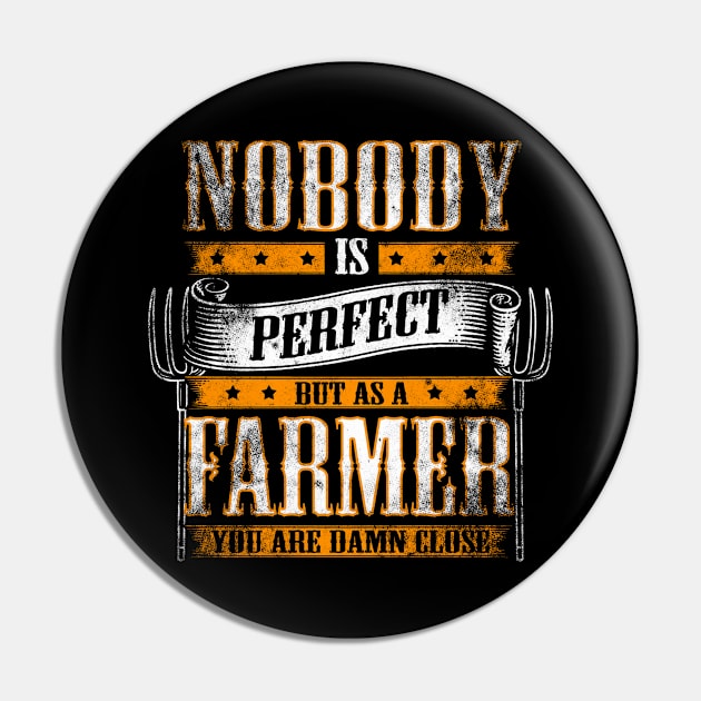 Funny Farmer Pin by Mila46