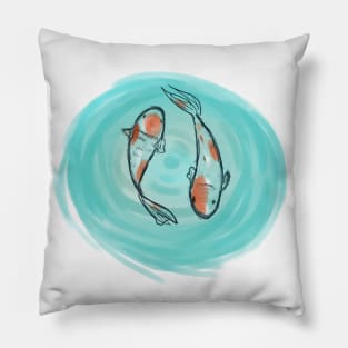 Don't be Koi Pillow