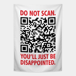 Do Not Scan: Disappointing QR Code Tapestry