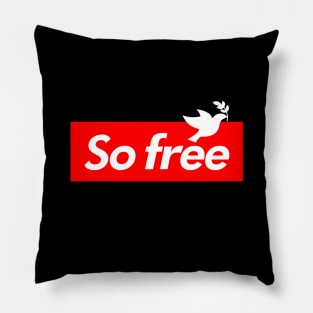 4th of July Freedom Lover Independence Day Pillow